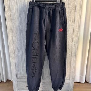 Jordan x Awake NY Fleece Pants Black
